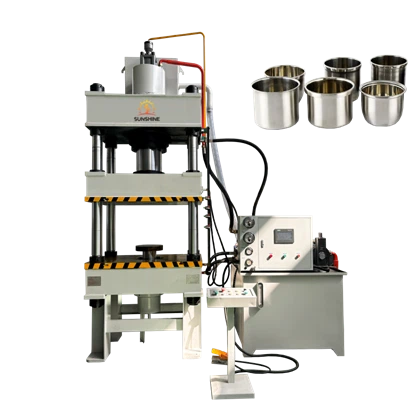 500T keturių stulpelių hidraulinis presas su servo sistema