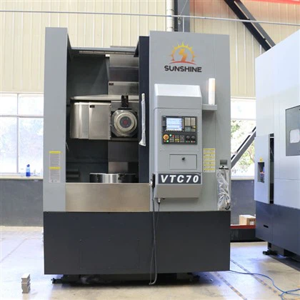 VTC70 CNC vertikalios tekinimo staklės, didelio efektyvumo disko apdorojimas, specialios automobilių stabdžių būgnų tekinimo staklės
